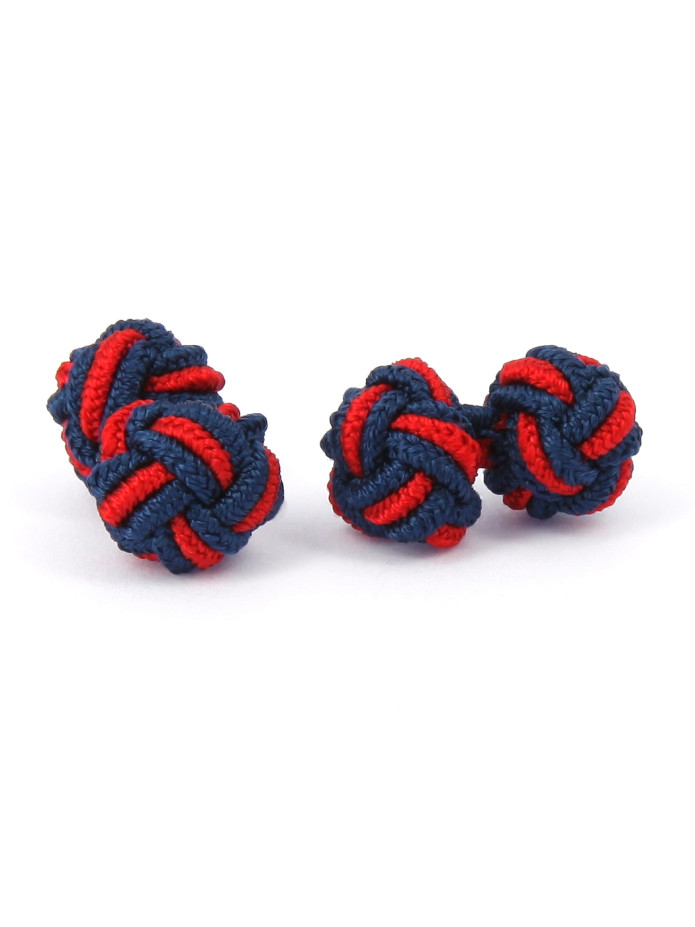 Passamaneria blu navy e rossa - Bombay