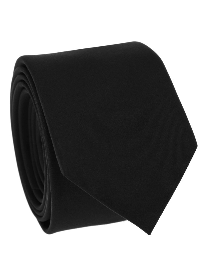 Cravatta in raso nero - Monte Carlo