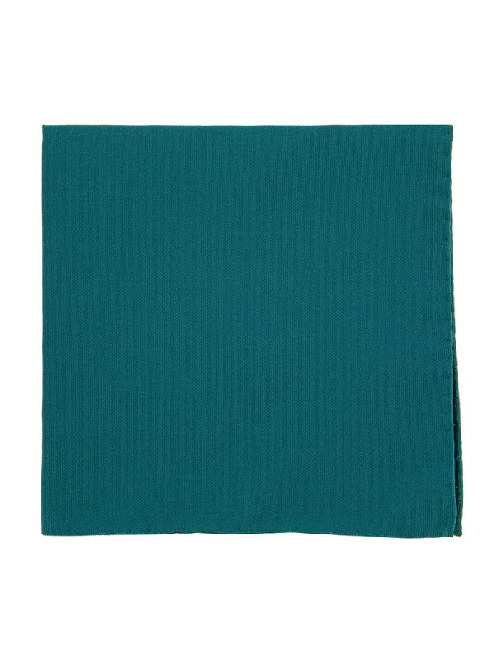Pochette da taschino blu petrolio - Côme