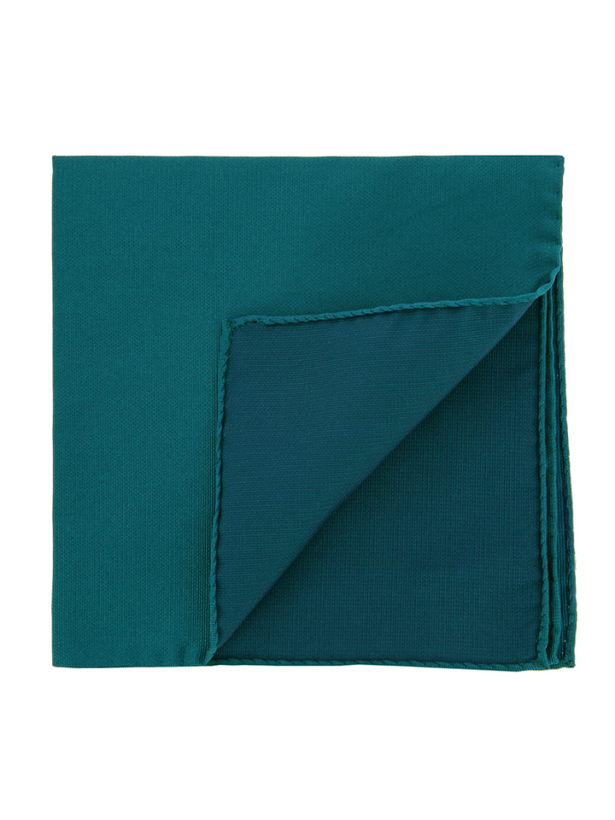 Pochette da taschino blu petrolio - Côme