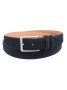 Cintura camoscio blu navy Lino