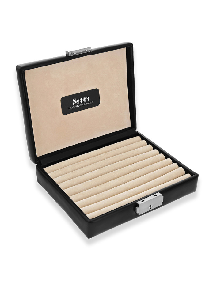 Set di gemelli in pelle