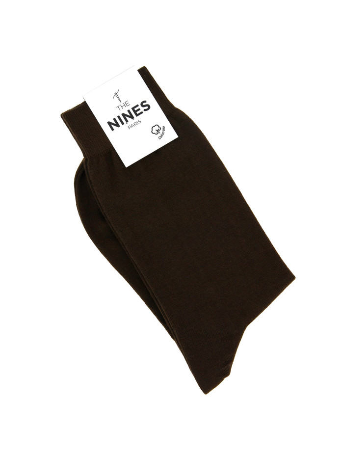 Calze in cotone biologico marrone