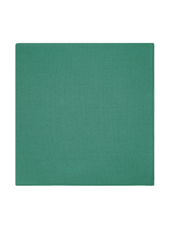 Pochette da taschino verde menta in cotone - Sorrento