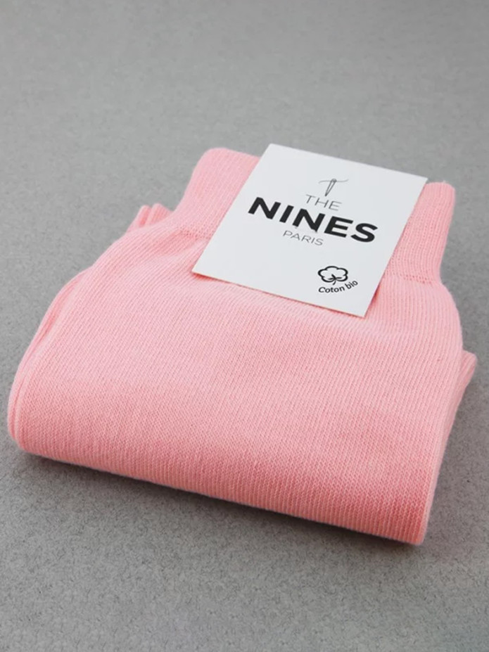 Calzini in cotone biologico rosa