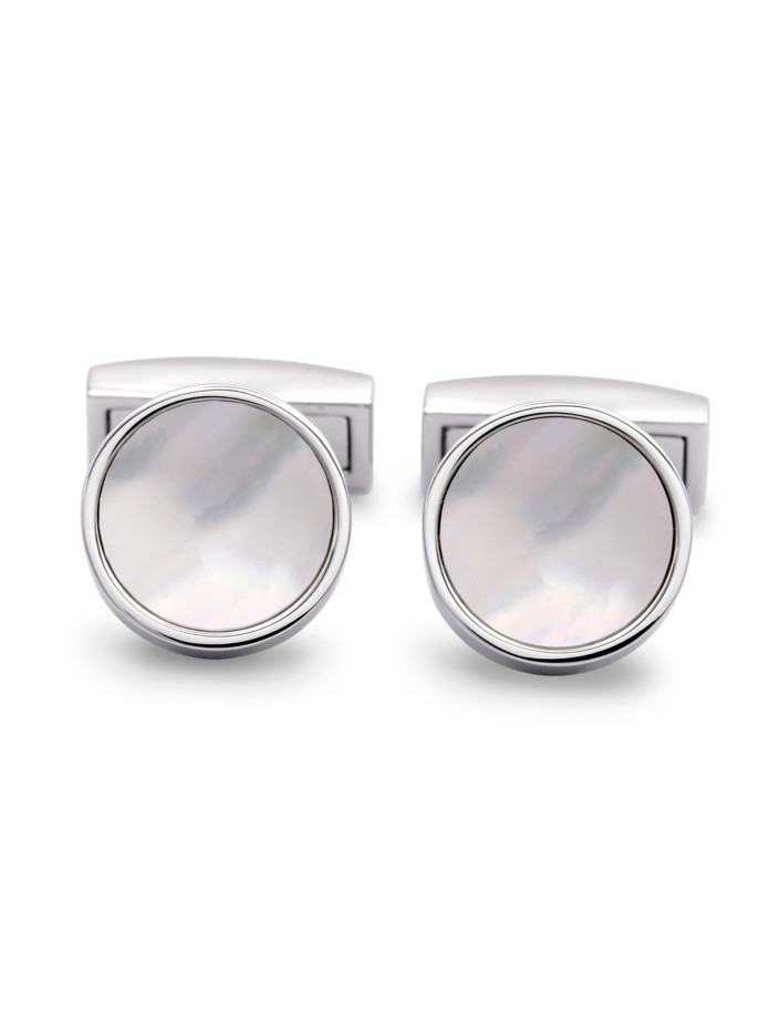 Boutons de manchette Vienne nacre
