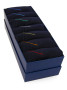 Settimanale gambaletto filo di Scozia blu navy - 7 days