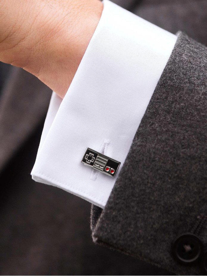 bouton de manchette console de jeu 