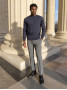 Pantalone tecnico grigio