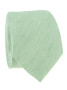 Cravatta verde eucalipto in lino e cotone Verona