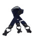 Bretelle uomo blu navy a bottoni