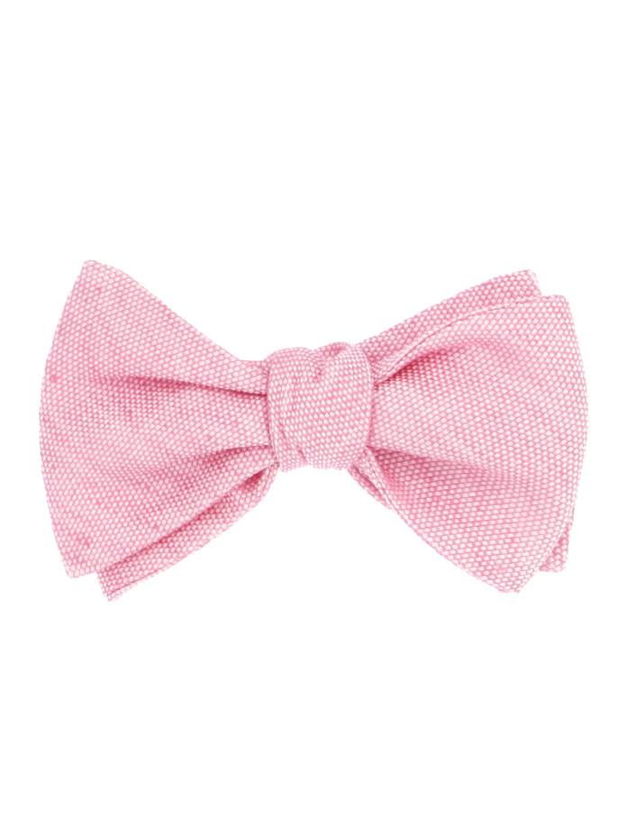 Papillon rosa pre-annodato Verone