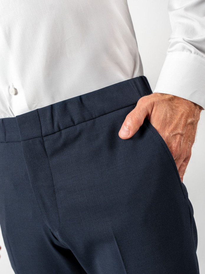 Pantalone tecnico blu navy