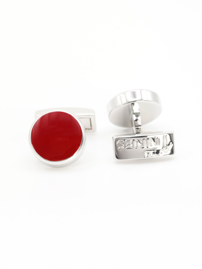 Gemelli rotondi rosso rubino Montreux II