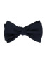 Papillon in raso blu notte Monte Carlo