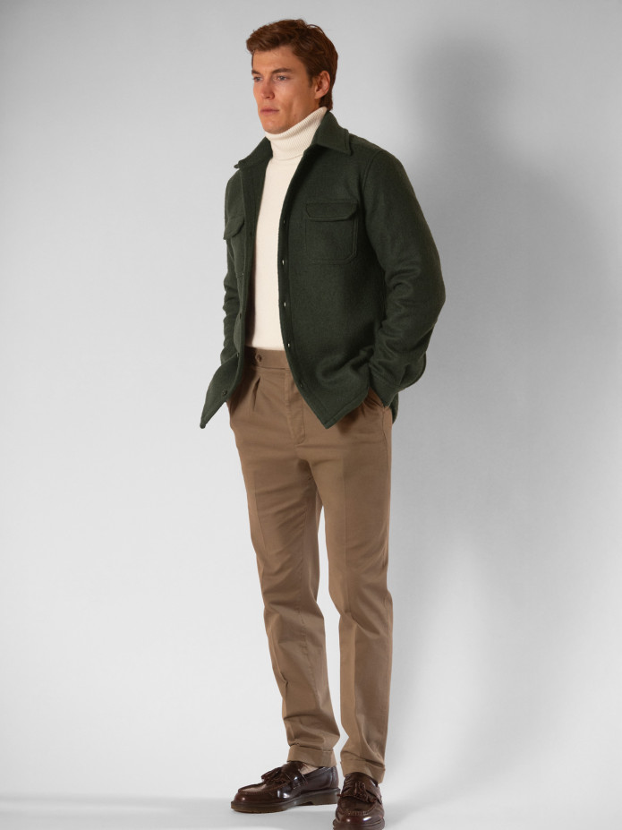 Pantalone con pinces havana - Bilbao