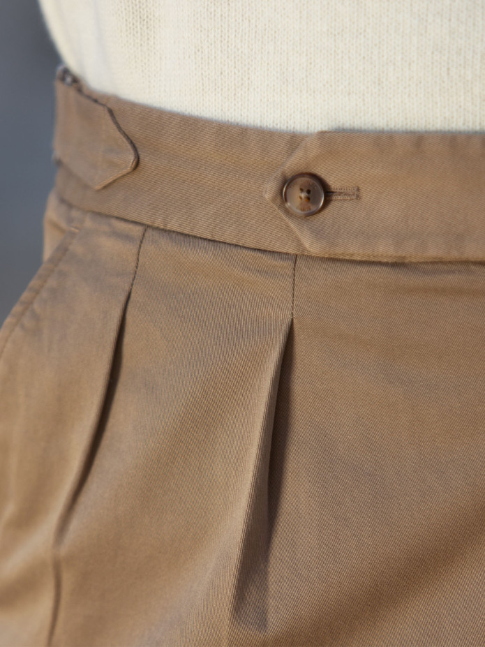 Pantalone con pinces havana - Bilbao