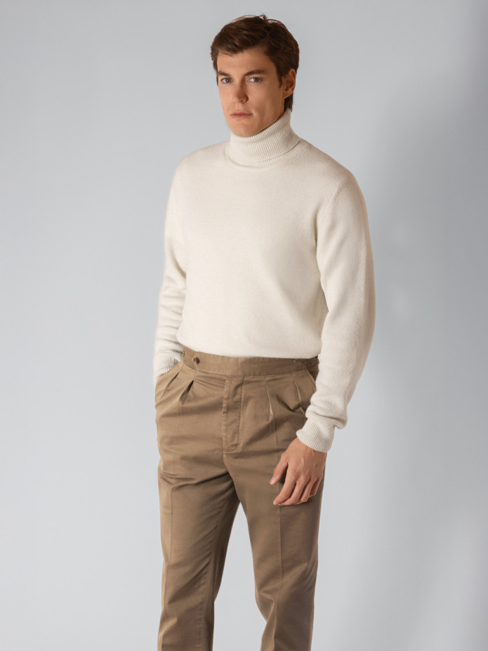 Pantalone con pinces havana - Bilbao
