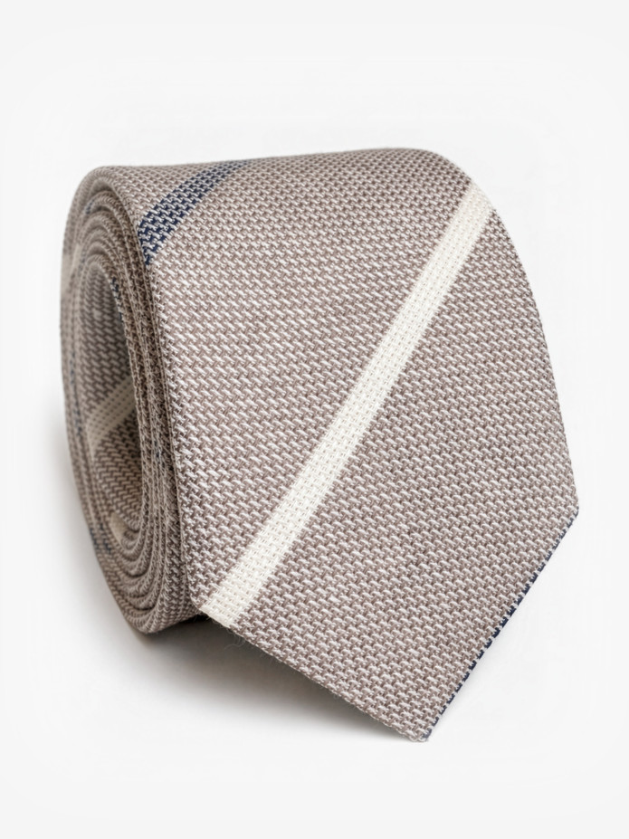 Cv Lino Beige A Righe
