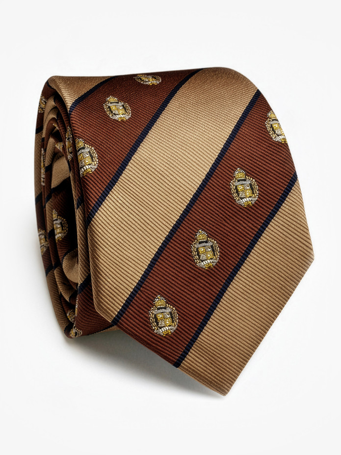Cv Club Marrone E Beige Motivo