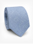 Cravatta in seta blu azzurro Bari