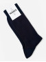 Calzini filo di Scozia a righe blu navy e bordeaux