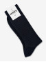 Calzini filo di Scozia a righe blu navy e marrone