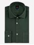 Camicia collo italiano in oxford bio timo