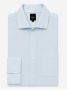 Camicia collo italiano in oxford bio azzurro