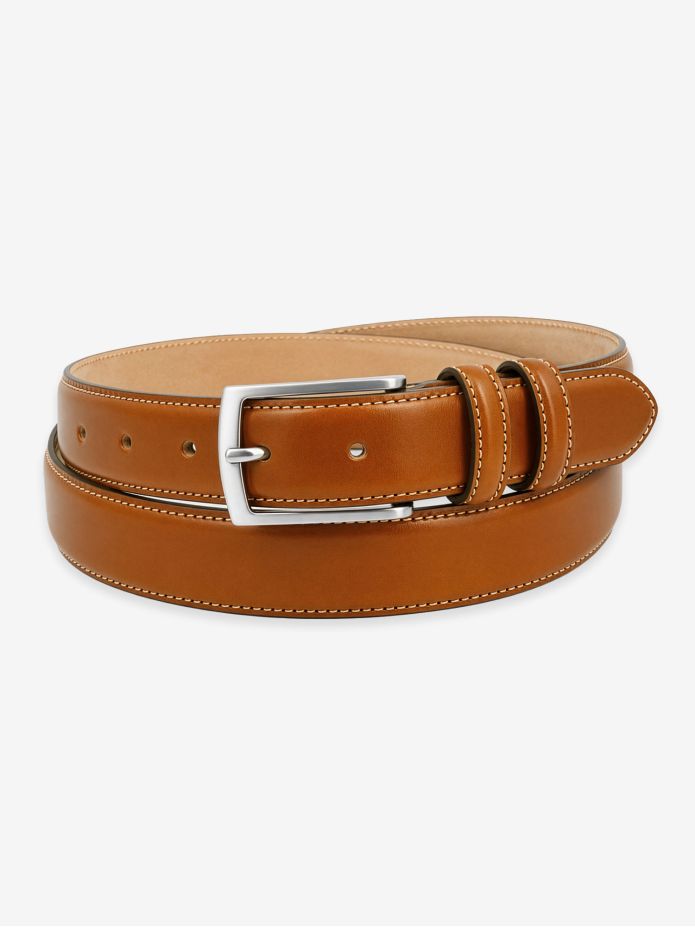 Cintura pelle camel Ugo