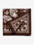 Bandana marrone a motivi paisley Nevada