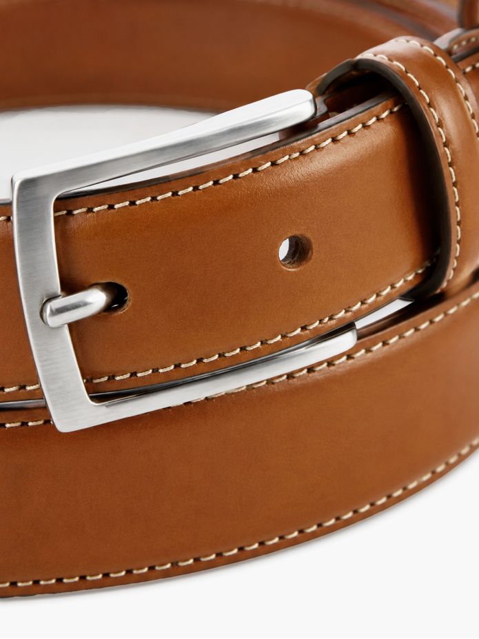 Cintura pelle camel Ugo