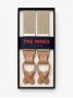 Bretelle uomo beige a bottoni
