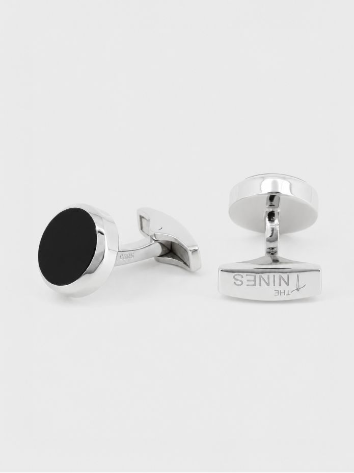 Gemelli argento massiccio onice Saint-Honoré