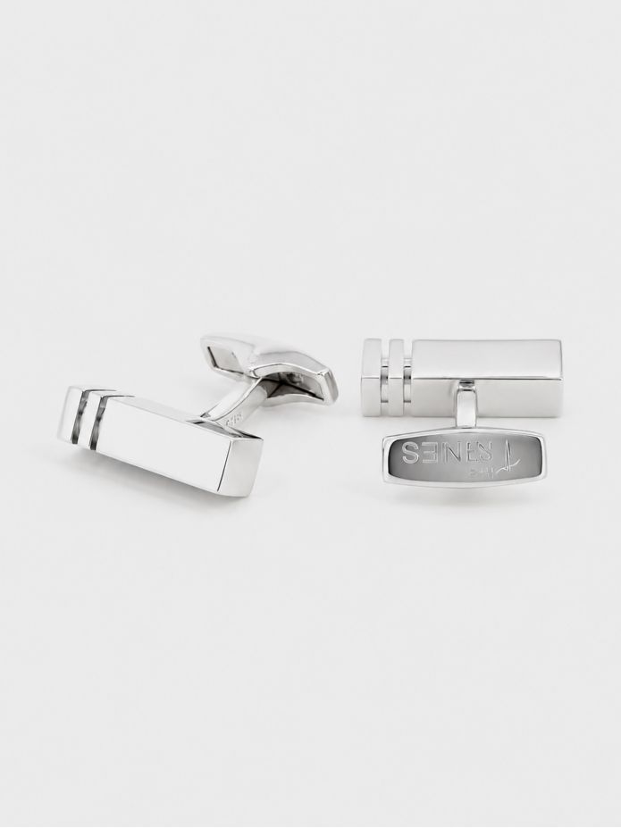 Gemelli argento massiccio Tokyo