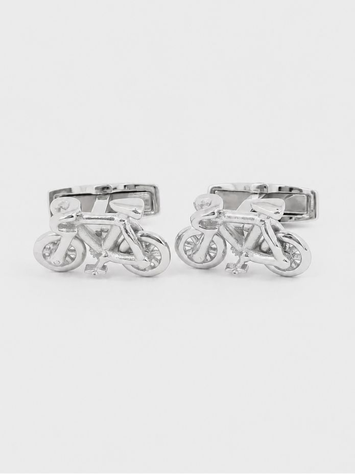 Gemelli biciclette argento massiccio Tourmalet
