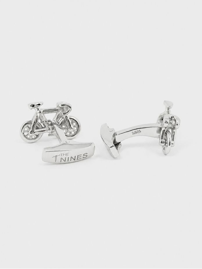 Gemelli biciclette argento massiccio Tourmalet