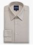 Camicia collo francese anti-piega in Royal Oxford marrone