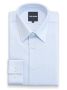 Camicia collo francese anti-piega in Royal Oxford blu cielo