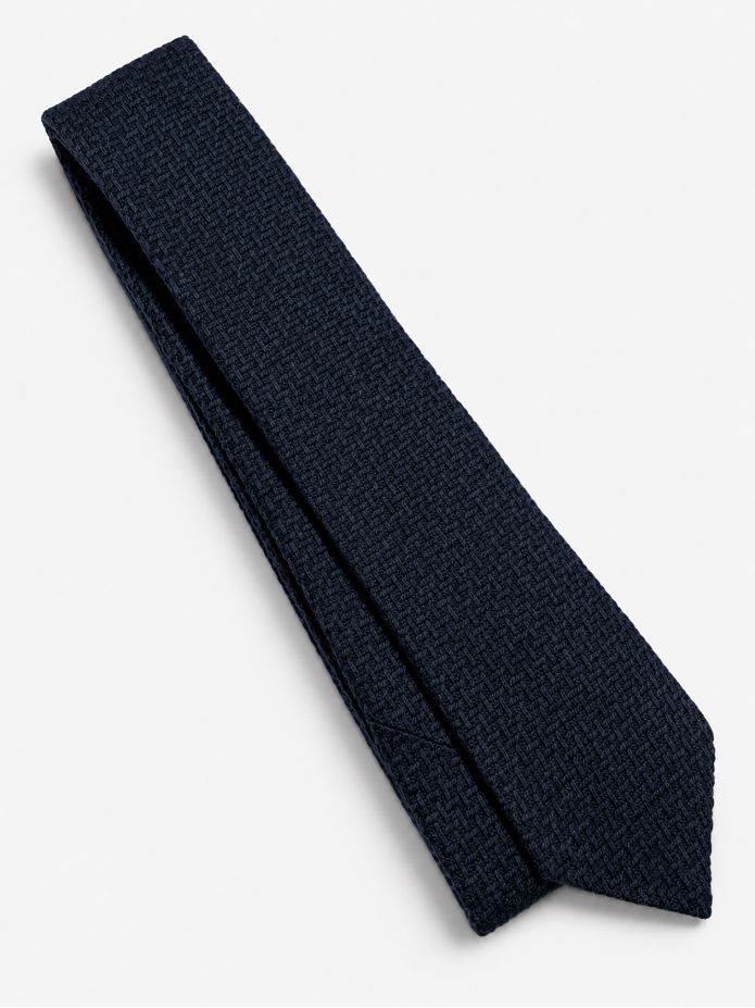 Cv Lana Intrecciata Blu Navy