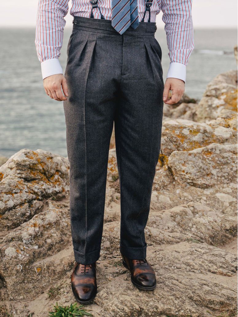 Pantalone da completo Gurkha grigio Dharan