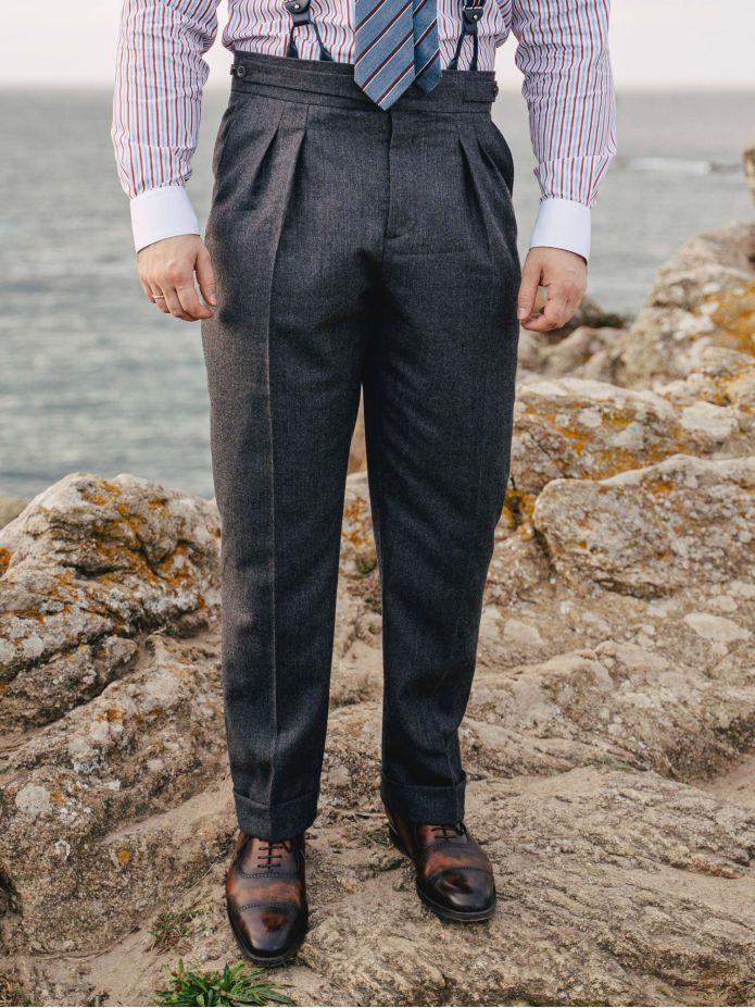Pantalone da completo Gurkha grigio Dharan