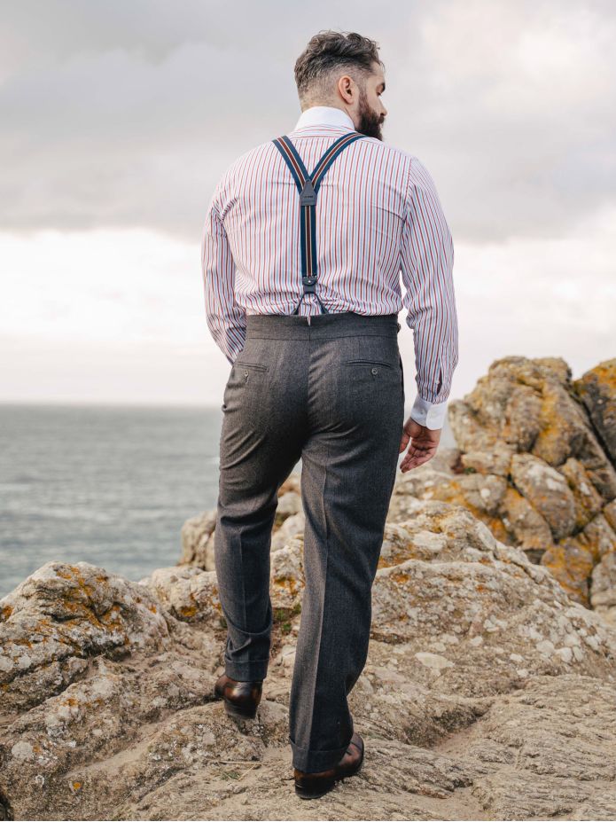 Pantalone da completo Gurkha grigio Dharan