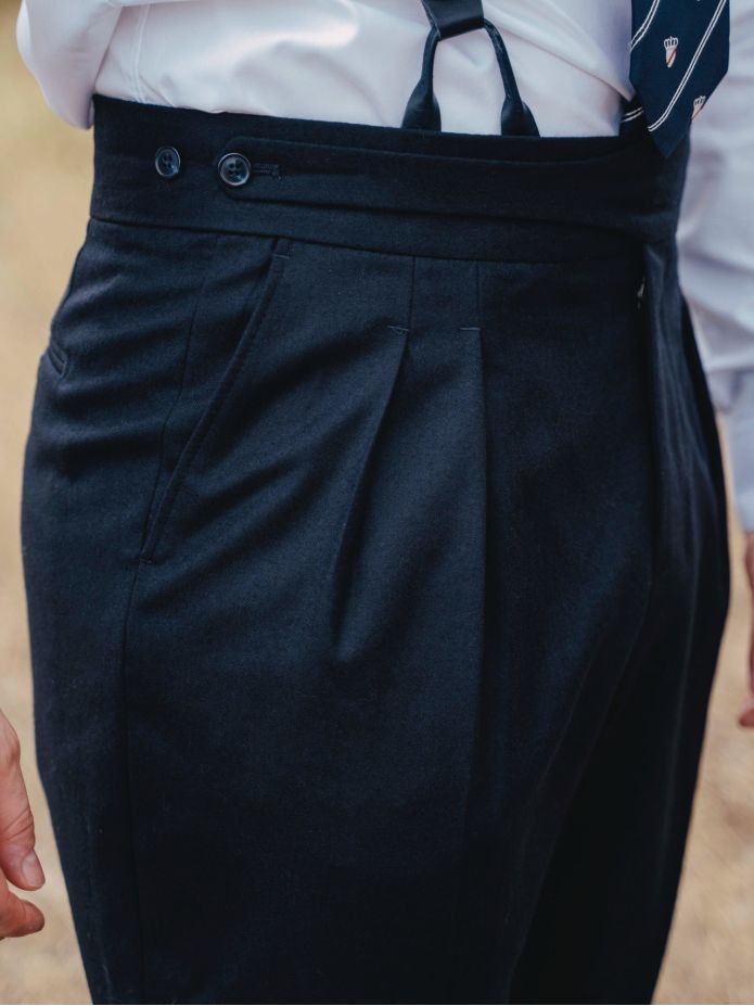 Pantaloni da completo gurkha blu navy Dharan