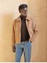 Giubbotto camel con zip John