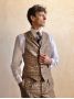 Gilet da completo marrone Ross