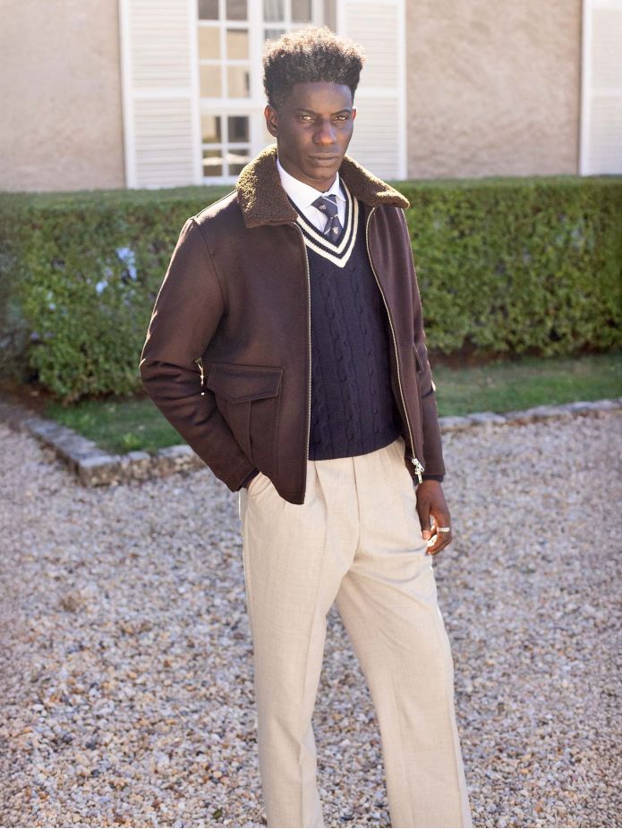 Pantaloni beige Faro