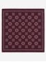 Pochette da taschino bordeaux a fantasia