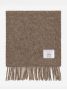 Sciarpa di lana color tortora The Nines x Moon