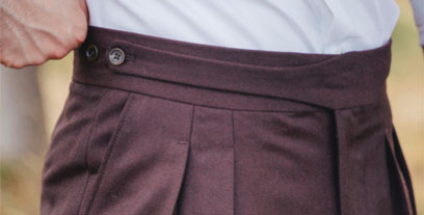Pantaloni Gurkha: lo stile comincia dal punto vita
